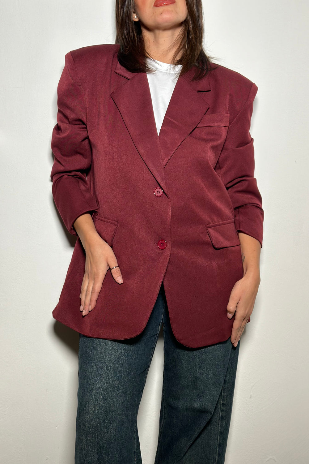 Giacca Bright bordeaux