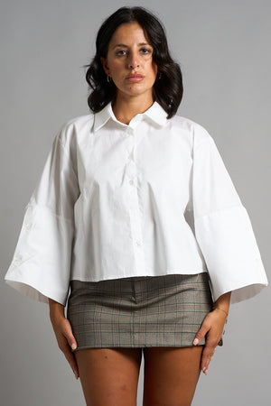 Camicia Cropped Basic