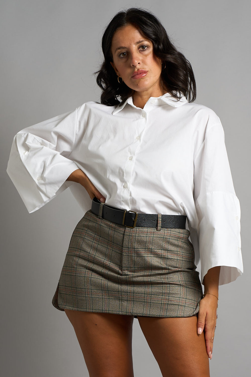 Camicia Cropped Basic