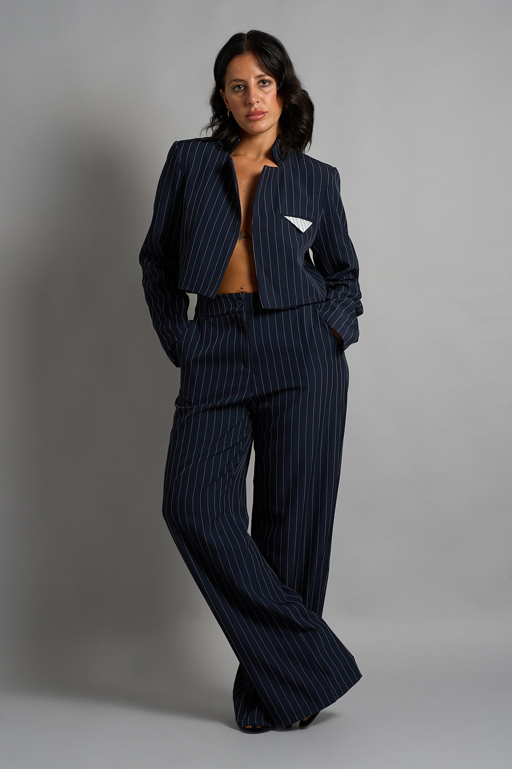 Tailleur Gessato