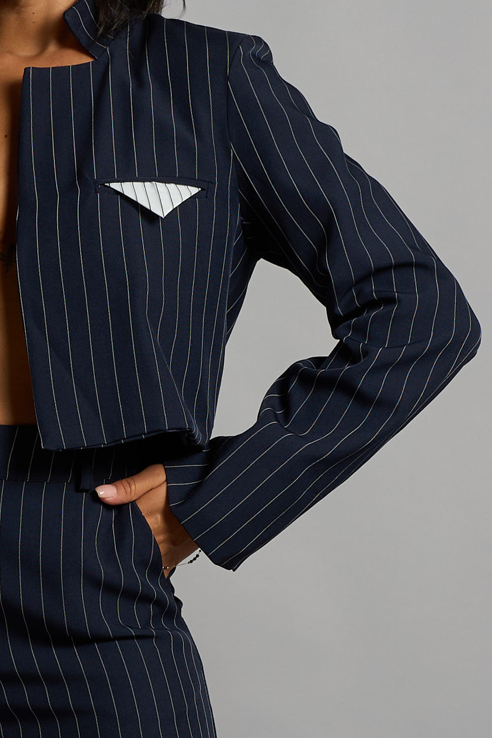 Tailleur Gessato