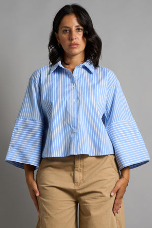 Camicia Cropped a Riga