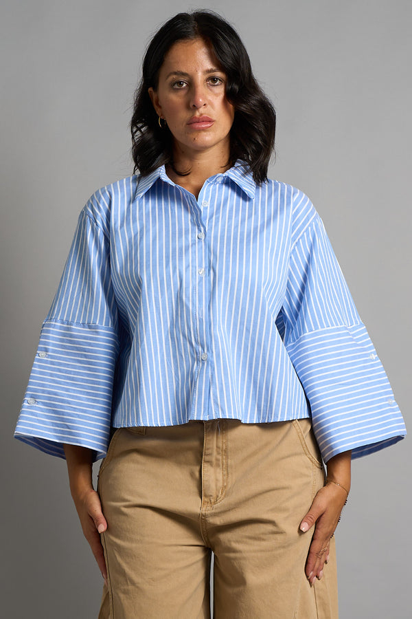 Camicia Cropped a Riga