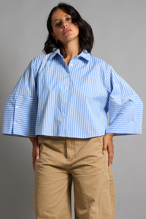 Camicia Cropped a Riga