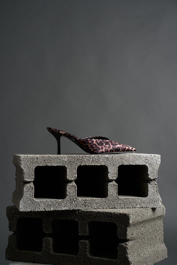 Mules animalier