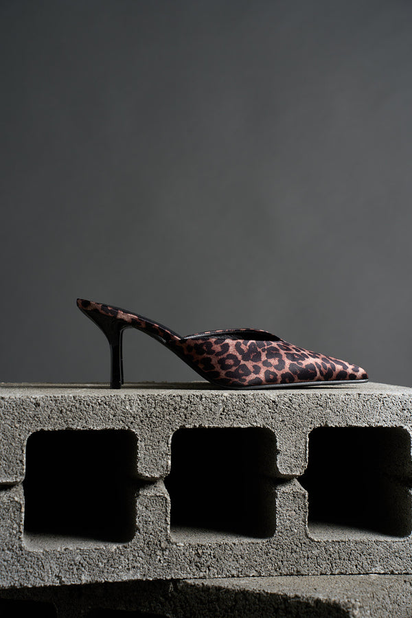 Mules animalier