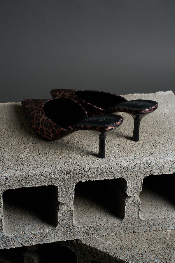 Mules animalier