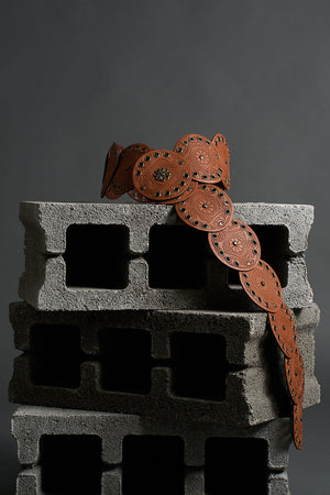 Cintura Boho Cammello