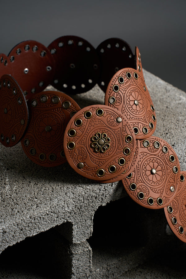 Cintura Boho Cammello